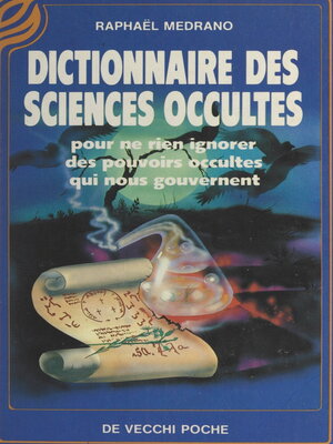 cover image of Dictionnaire des sciences occultes